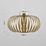 ceiling light Fiore - openwork shade, gold