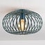 Ceiling lamp Fiore 1-light in sea blue