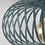 Ceiling lamp Fiore 1-light in sea blue