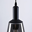 -light pendant lamp Mala smoked glass - elongated glass