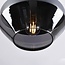 pendant light Mala - smoked glass diamond shape