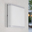 Flat outdoor wall light 6W Arianna - white