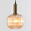 1-light pendant lamp Sita - wide glass