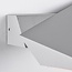 Rotatable outdoor wall light Argento - silver with integrated LED