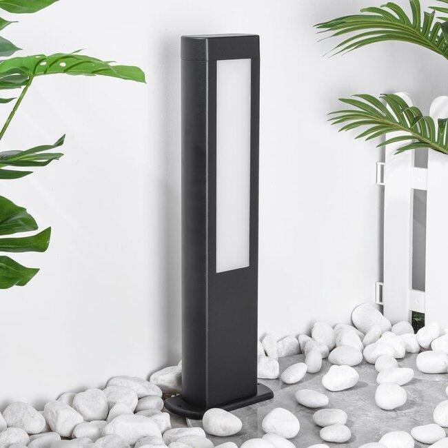 Industrial Black standing outdoor lamp - Stein