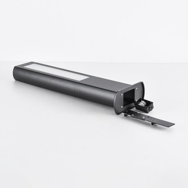 Outdoor floor lamp Stein - black with integrated LED