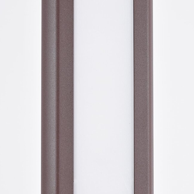 Outdoor floor lamp Stein - brown with integrated LED