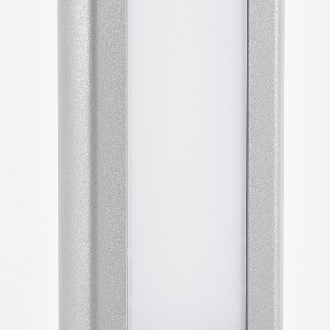 Outdoor floor lamp Stein - silver with integrated LED