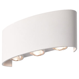 Modern design Sena outdoor wall light - white