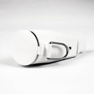 Counter plug with cover - White