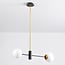Design pendant light Danley, 2-light - Opal white