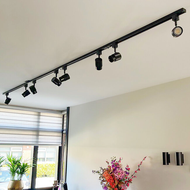 1-phase Track lighting system, 1.5 metres - Olivier