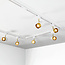 Modern 1-phase Track lighting system 1.5 metres White - Lexi