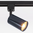 1-phase Track lighting system 3 metres - Romain Black with cobalt blue