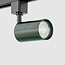 1-phase Track lighting system 1.5 metres - Romain Black with pine green