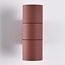 2-light wall lamp, rust brown - Giorgia