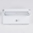 Adjustable outdoor wall light Berlin with sensor white with integrated LED