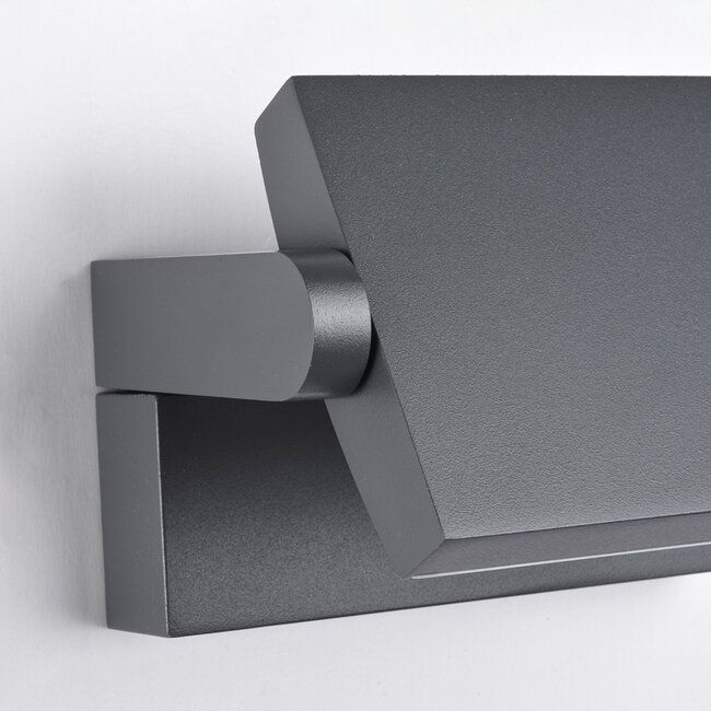 Adjustable Berlin wall light with sensor - anthracite