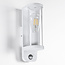 Outdoor wall light Jani with sensor - white