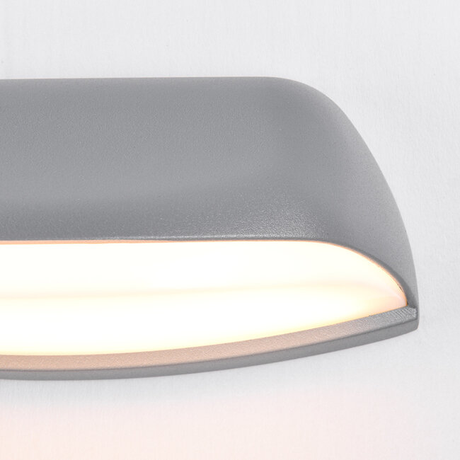 Jessy outdoor wall lamp - silver