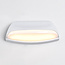 Modern white Jessy wall light for outdoor use