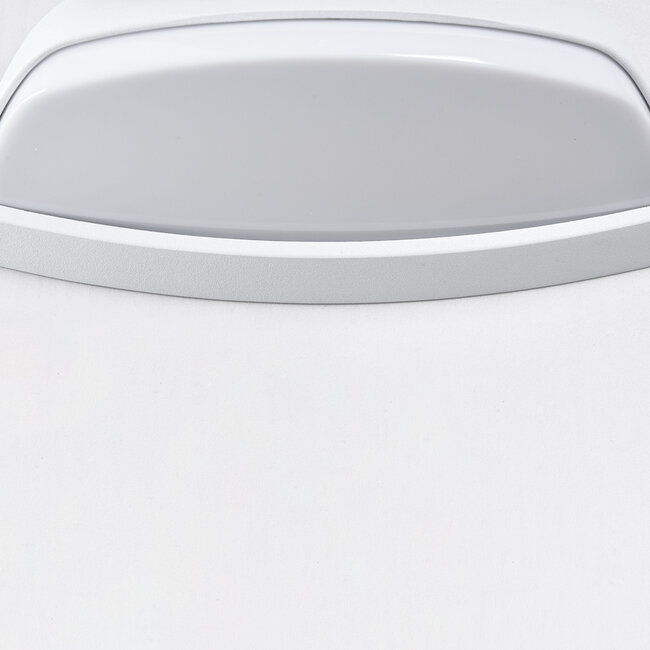 Modern white Jessy wall light for outdoor use