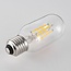 E27 tubular LED bulb, dimmable in clear glass 11 cm (2700K)