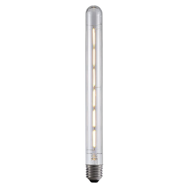 E27 tubular LED bulb dimmable clear 30 cm 6W (2700K)