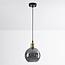 -light pendant lamp Lyana - Smoked glass