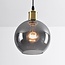 -light pendant lamp Lyana - Smoked glass