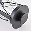 Outdoor floor lamp Lucia in stainless steel - 60 cm black