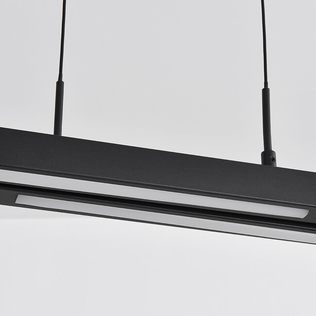 3-step dimmable LED pendant light Leia - black