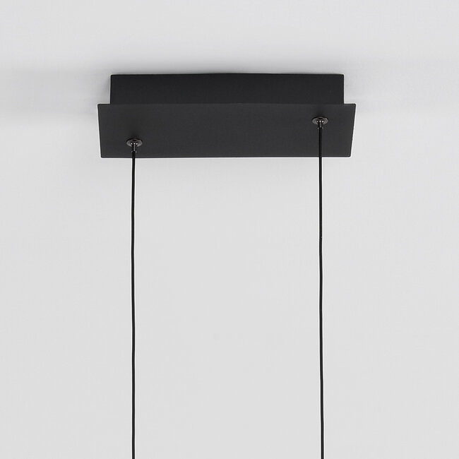 3-step dimmable LED pendant light Leia - black