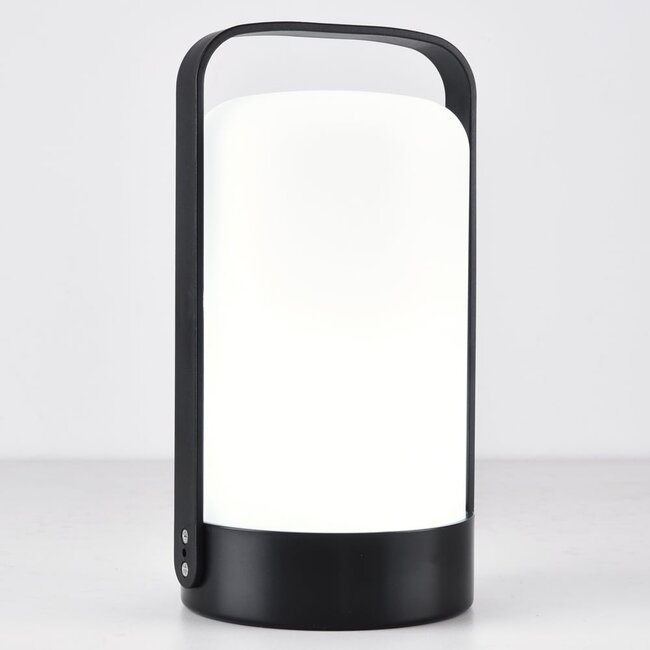 White rechargeable table lamp Sal dimmable - RGB