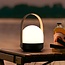 Rechargeable 3-step dimmable solar table lamp Saro - portable