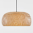 1-light bamboo pendant lamp - Taha