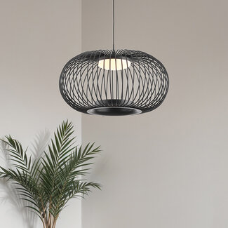 Black Kato pendant lamp with 3-step dimmer