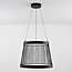 3-step dimmable LED pendant light Kae - black decorative cord