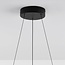 Designer pendant light Kae, 3-step dimmable - black