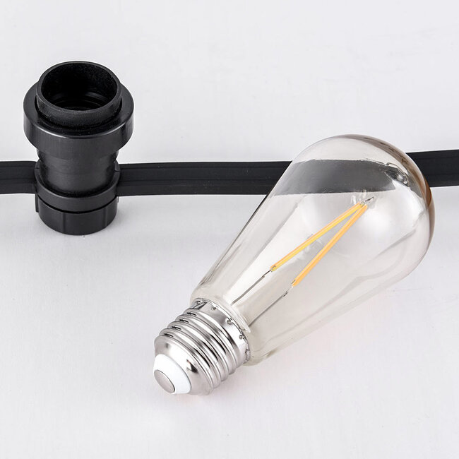 2.5W dimmable filament bulb Ø60