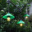 Shade for Festoon bulbs - green