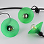 Shade for Festoon bulbs - green