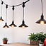 Shade for Festoon bulbs - Black