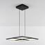 3-step dimmable pendant light Carre - square in black