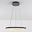 Pendant lamp Celda in black chrome, 3-step dimmable