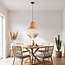 pendant light Sapporo in water hyacinth - neutral colour