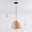 pendant light Sapporo in water hyacinth - neutral colour