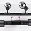 Track spotlights 1-phase Melle - smoked glass