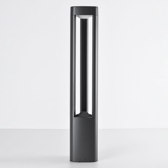 Outdoor floor lamp Jacob - 70 cm anthracite with integrated LED