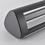 Outdoor floor lamp Jacob - 70 cm anthracite with integrated LED